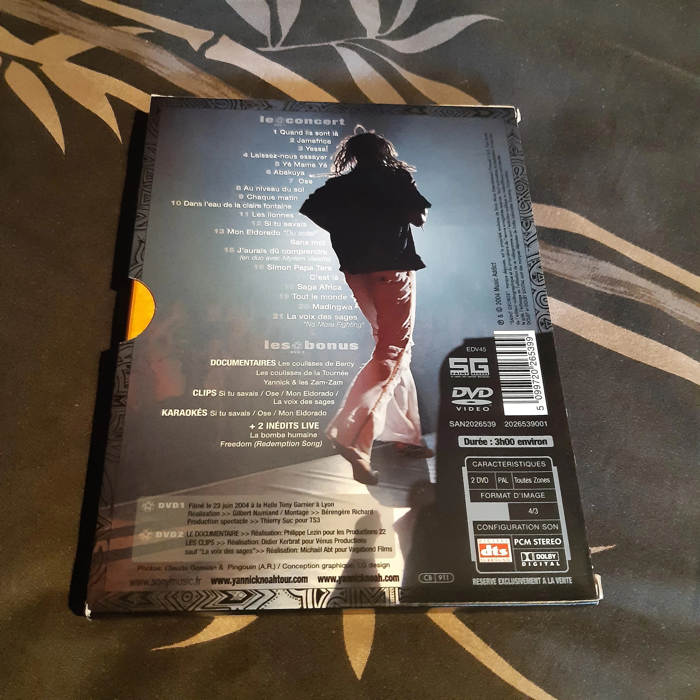 Coffret DVD Yannick Noah - Edition limitée – photo 2